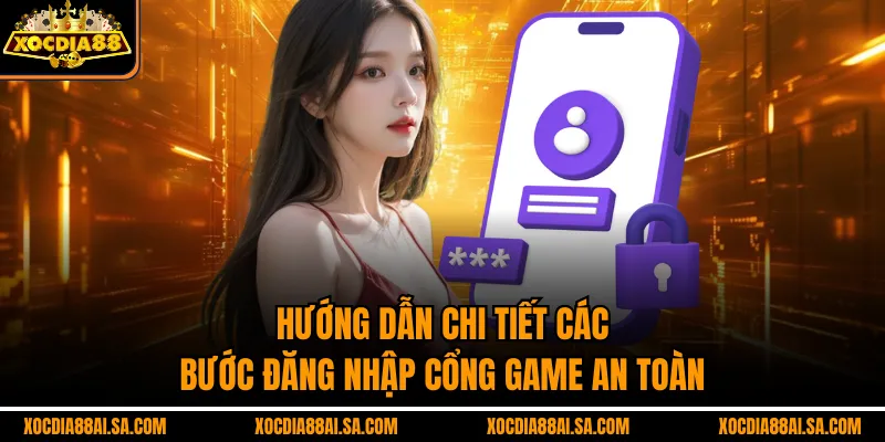 Hướng dẫn chi tiết các bước đăng nhập cổng game an toàn